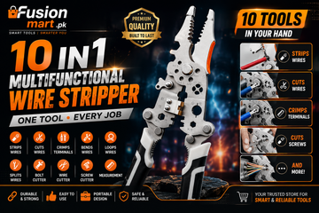 10 in 1  Multifunctional Wire Stripper Crimper Cable Cutter ( Imported)