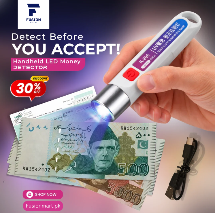 Handheld LED Money Detector (Imported-Original)